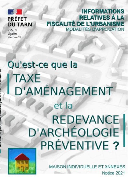 Capture d’écran Taxe d'aménagement