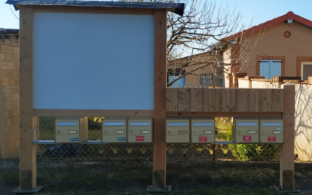 Panneau d’affichage