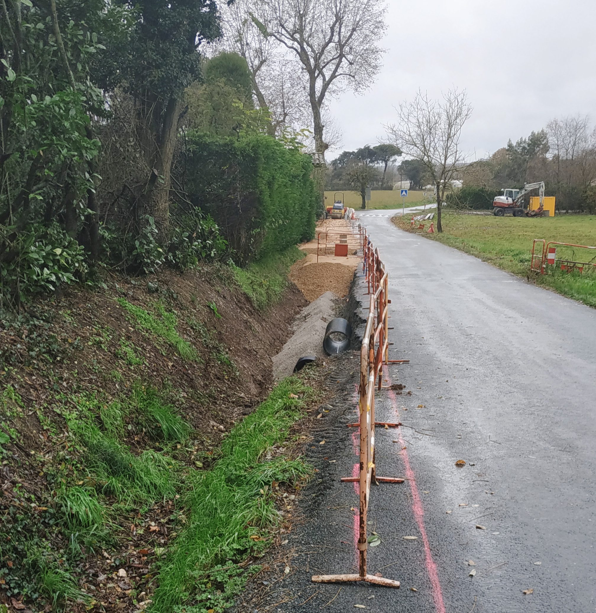 travaux rue des chappuses