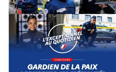 Inscriptions Concours Gardien de la Paix